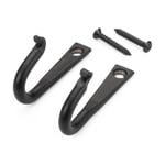 Wrought Iron Hook by Smedbo