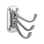 Smedbo triple hook Chrome plated