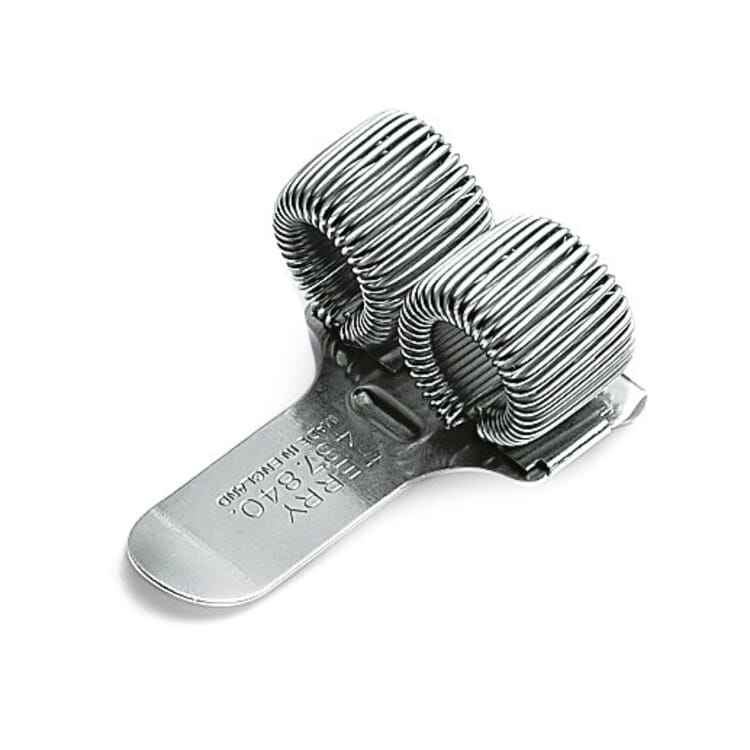 Pinza de acero, Para 2 bolígrafos