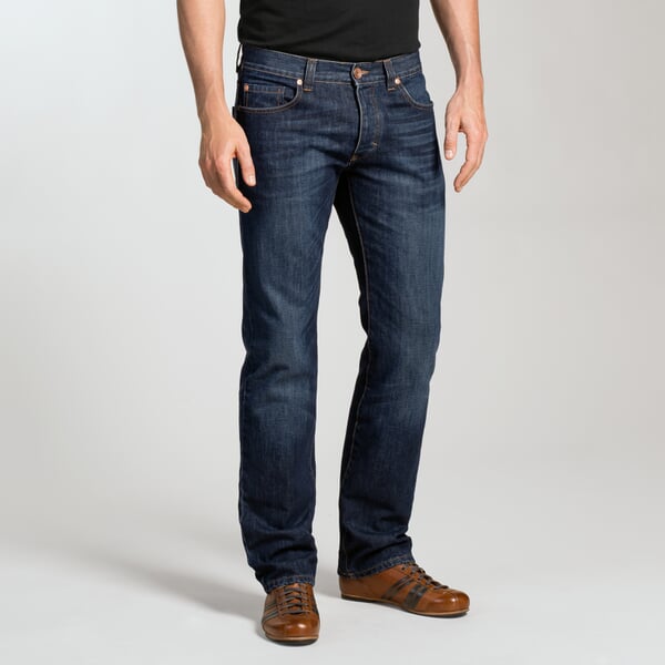 Herrenjeans Straight Denim