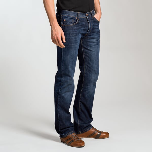 Herrenjeans Straight Denim