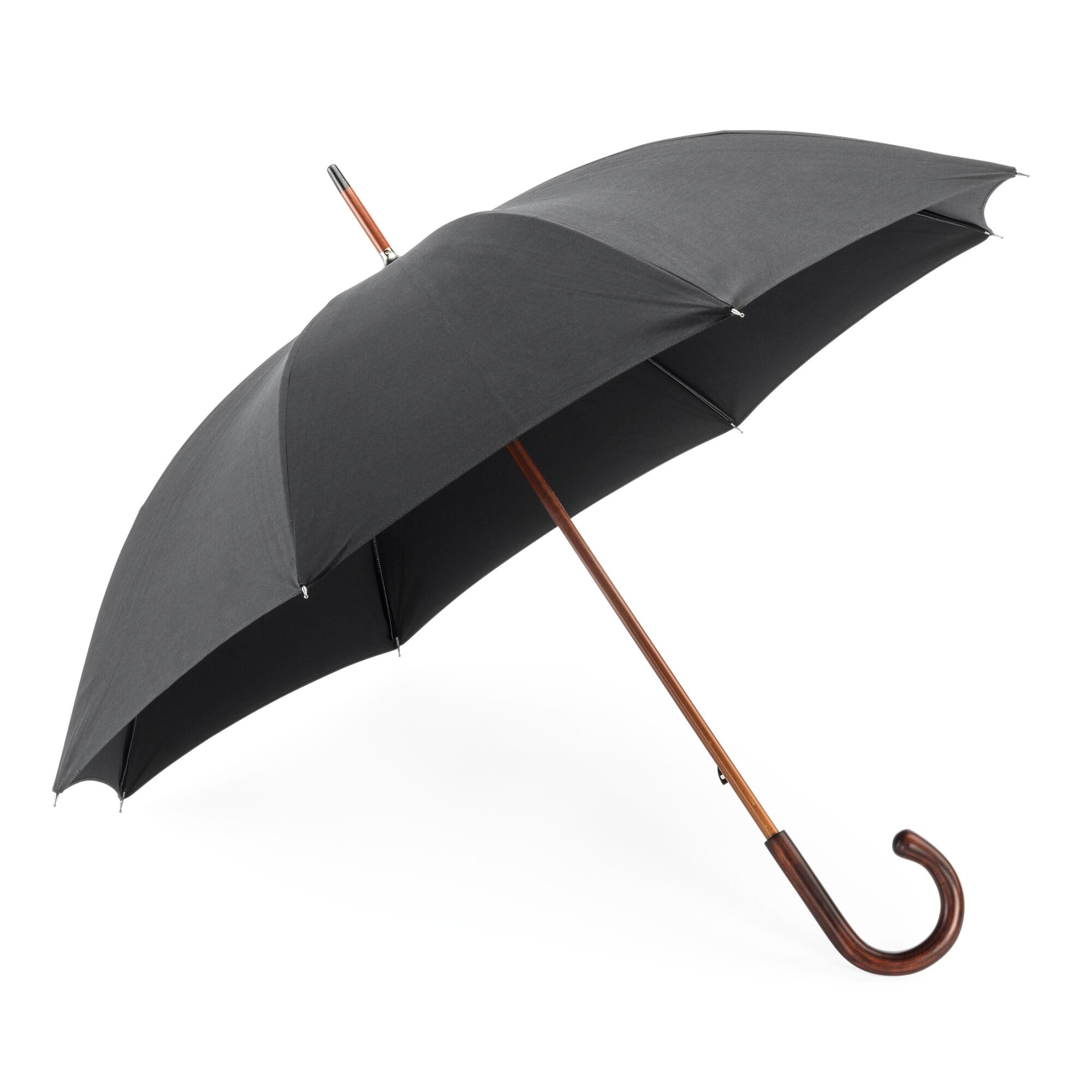 Stick paraplu EtaProof®, Zwart Manufactum