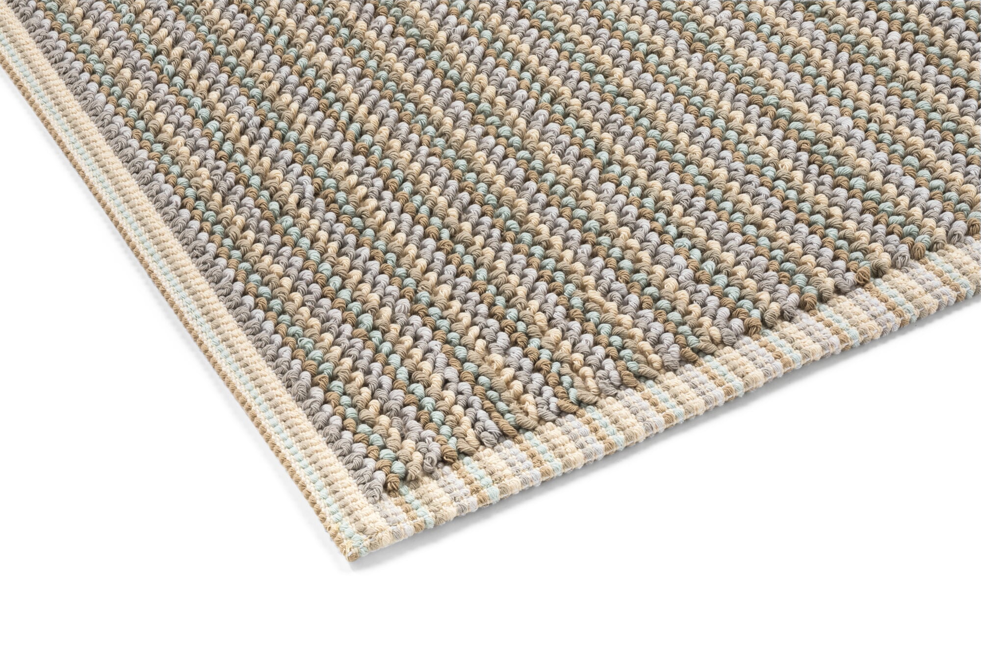 Colorful Woven Bath Mat, 60 × 100 cm | Manufactum