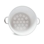Riess enamel stand strainer