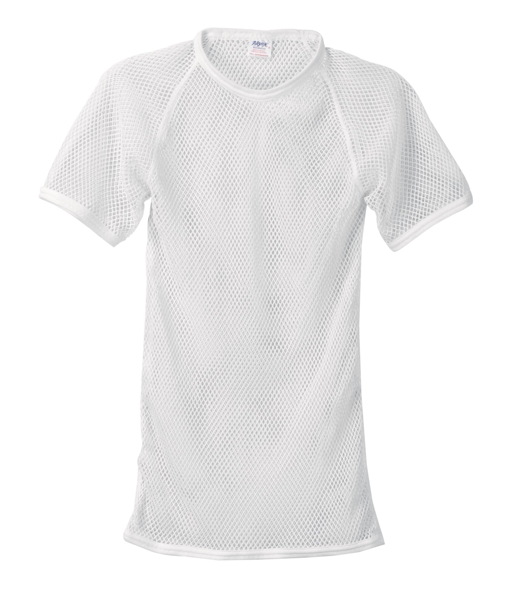 Netz-Unterhemd, Weiß