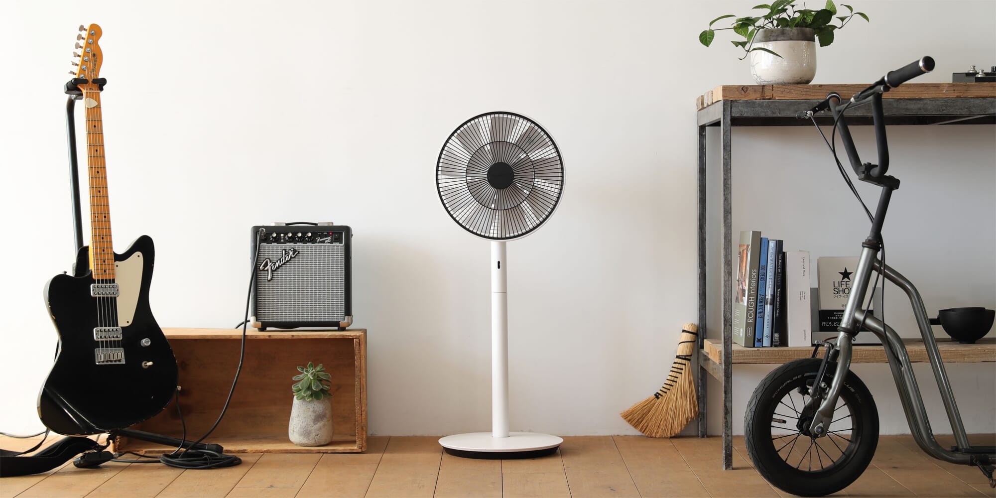 BALMUDA「GreenFan 2」Air Diffusion System Fan Greenfan, Matte gray | Manufactum