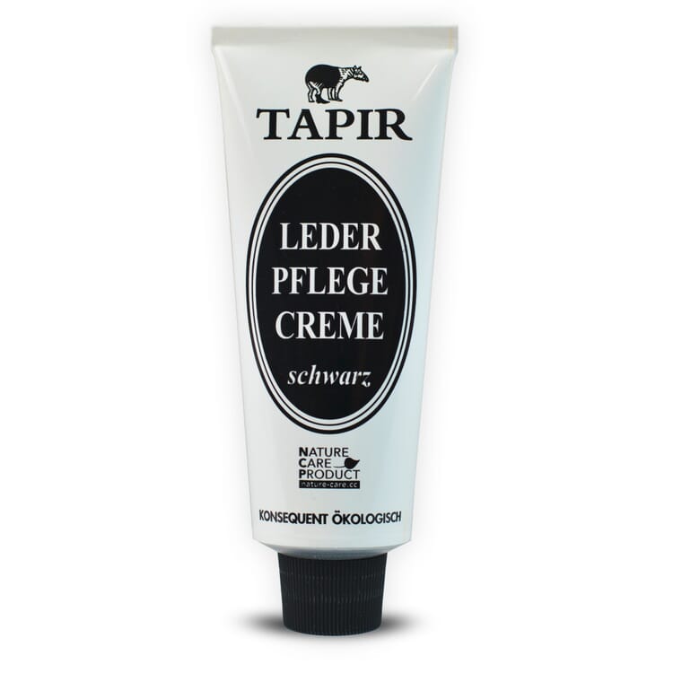 Crème d'entretien pour cuir Tapir, Noir