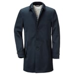Men’s Car Coat Made of Cotton Dark blue