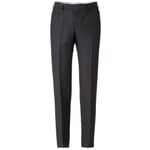 Men's Linen Trousers by Hiltl Dark Blue