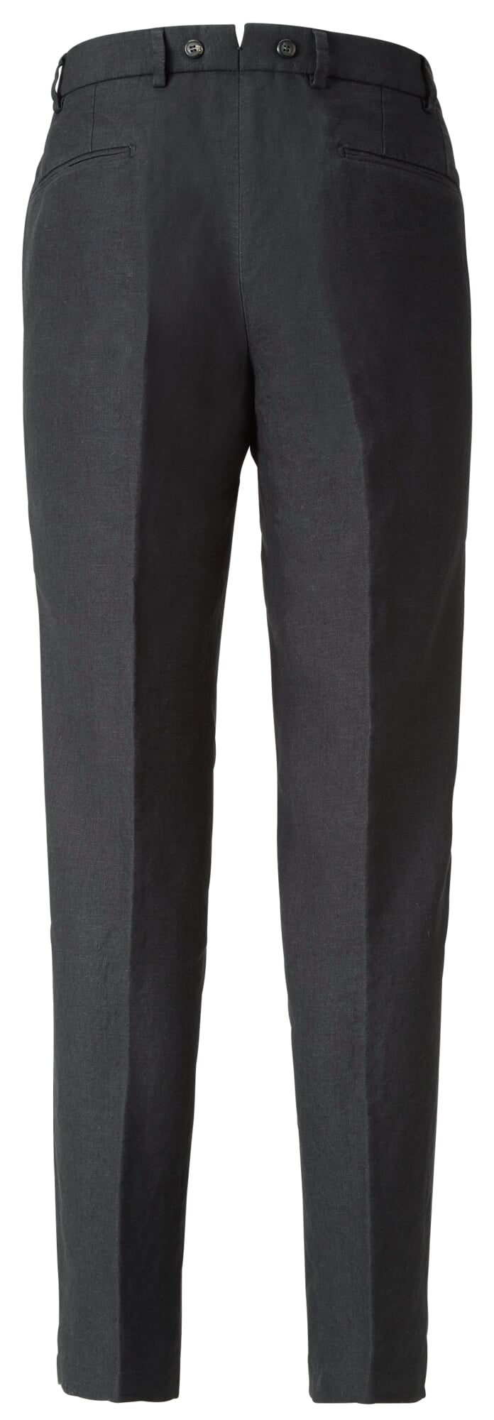 Men's Linen Trousers, Dark blue 