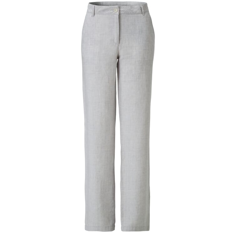 Women’s Linen Trousers, Light gray