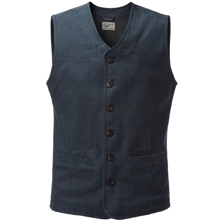 Heren Hauler Vest, Donkerblauw
