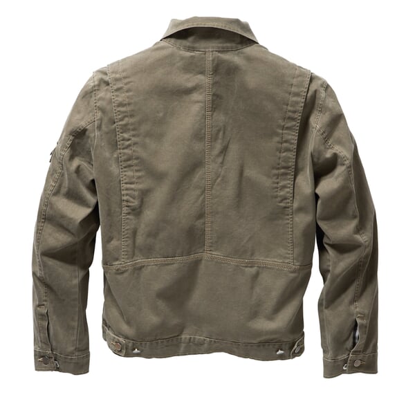 Rofa Herren-Arbeitsjacke Baumwollcanvas Oliv