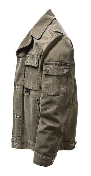 Rofa Heren Werkjas Katoen Canvas Olive