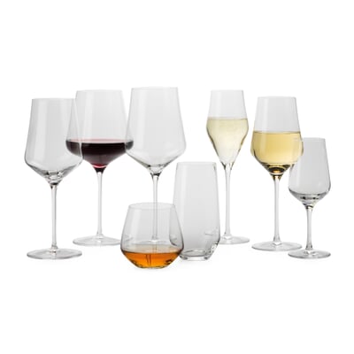 Pure Set of 4 White Wine Glasses