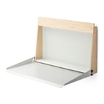 Escritorio de pie y secreter de pared RAL 7035 Gris luminoso