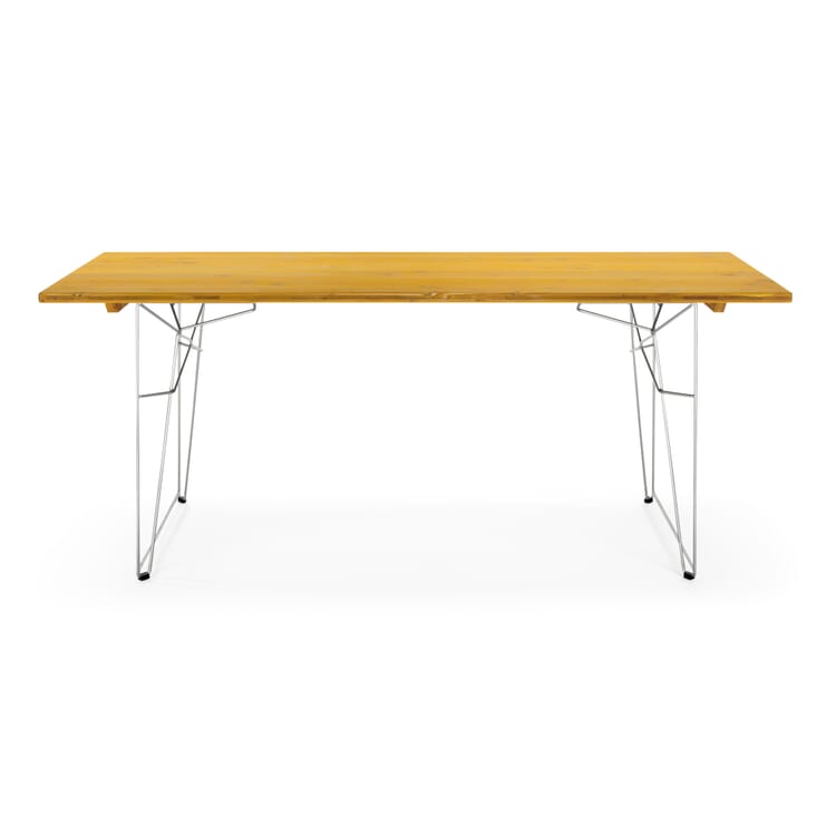Table et chaise longue LTL Plateau, RAL 1018 Jaune zinc