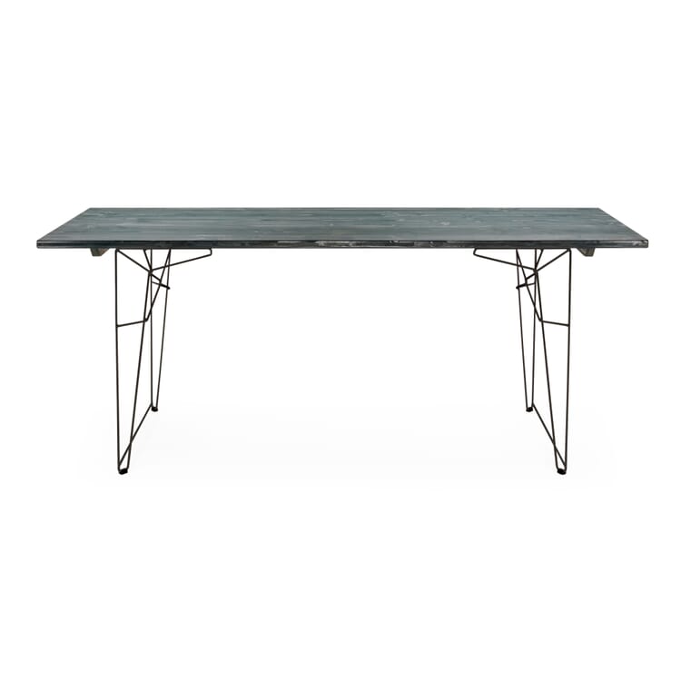 Estructura LTL para mesa y tumbona, RAL 7021 Gris negruzco