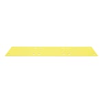 Shelf System BOUNCE Base Plate Triple Width Sulfur Yellow RAL 1016