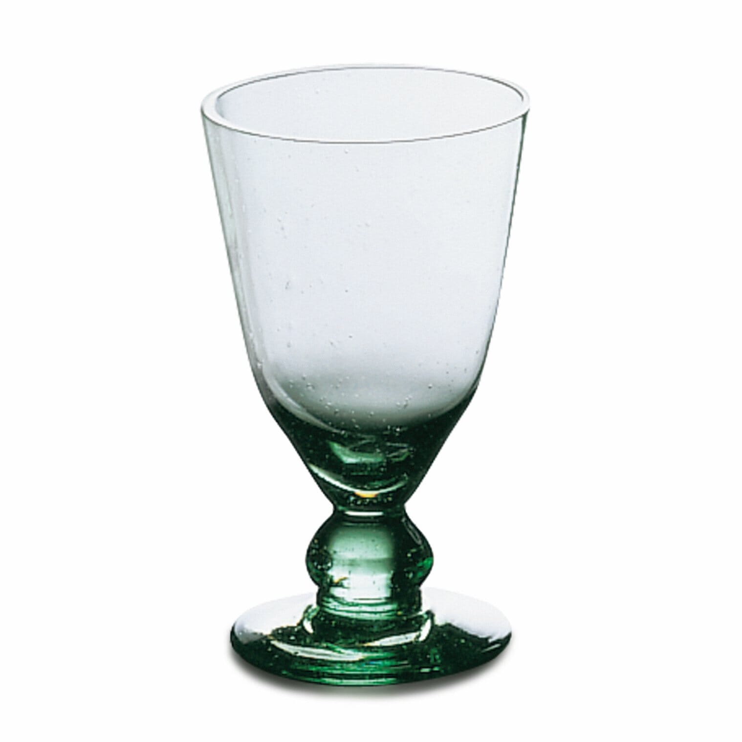 grünes Waldglas Wein Met Bier Glas geblasene meisterliche Handarbeit replika