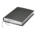 Notebook with India Paper Silver Edging