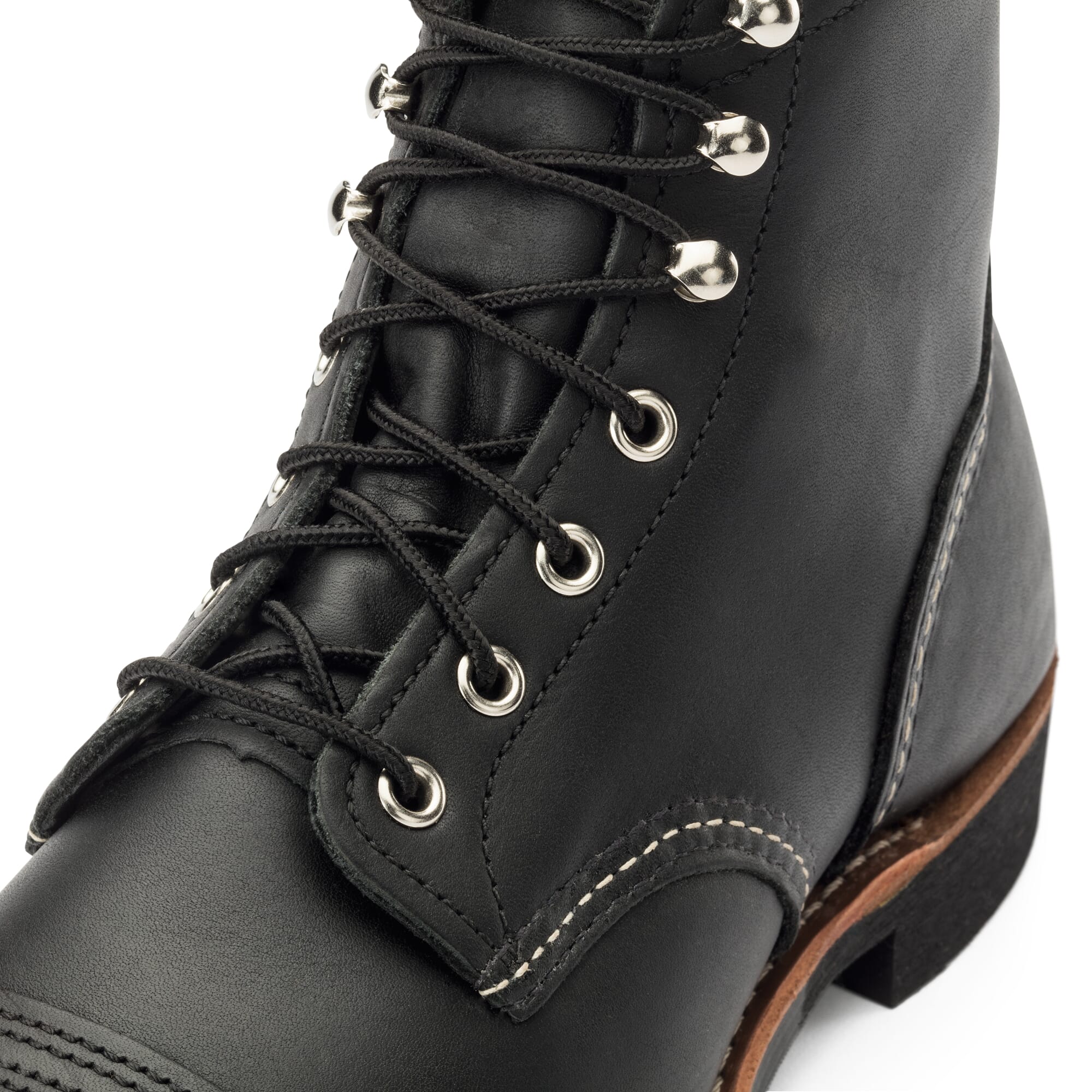 red wing boots iron ranger black