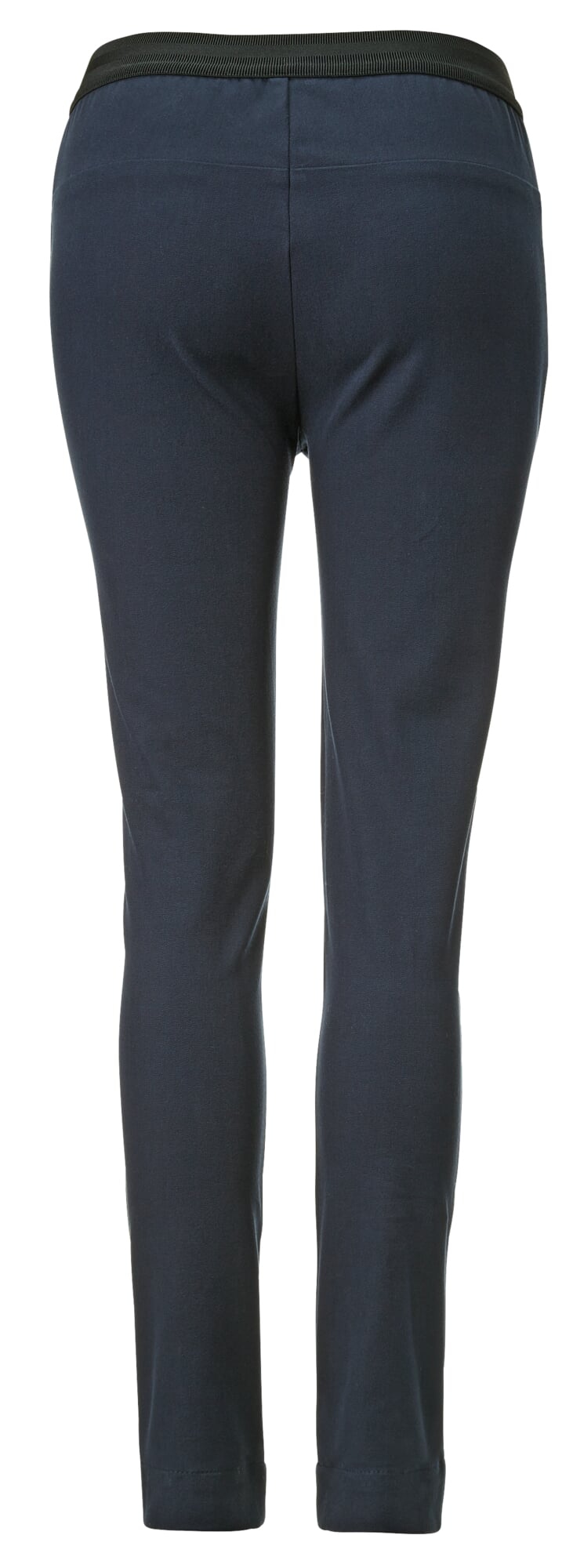 Women's Slim Fit Trousers, Navy Blue 