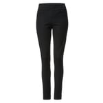 Damesbroek Slim Fit Zwart