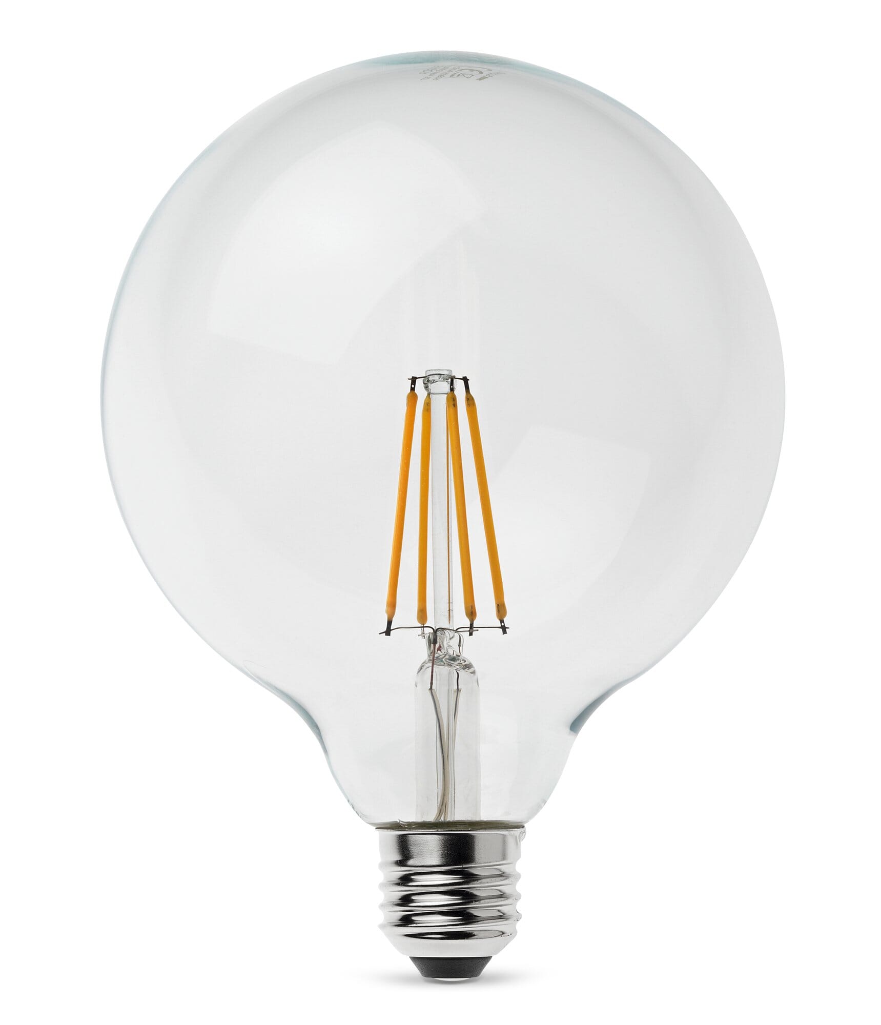 grot rijk plank LED filament glass lamp 125 mm E27, 7 W, Clear | Manufactum