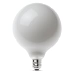 Lampe à filament LED 125 mm E27 8 W Opale