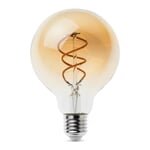 Lampe à filament décorative LED Globe Spirale E27 5,5 W