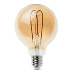 LED-Zier-Filamentlampe Globe Schleife E27 5,5 W