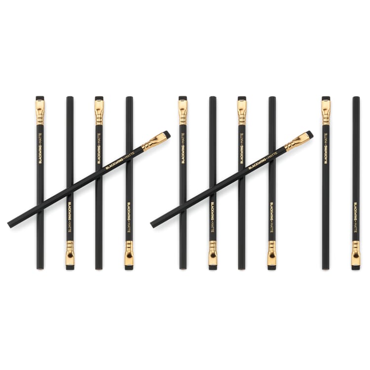 Sortvinget blyant, Blackwing. Sort skaft