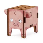 Werkhaus pot à crayons animal Cochon