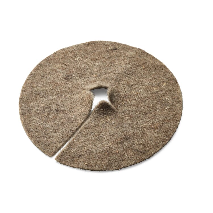 Disque de paillage en feutre de laine de mouton, Petit