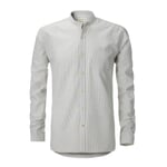 Camisa con cuello alzado Azul natural