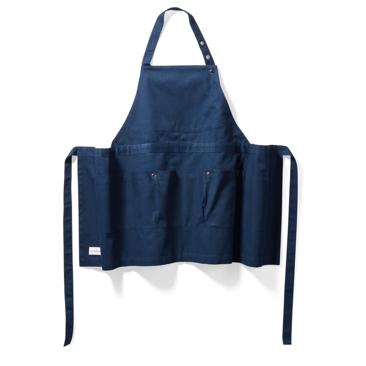 Pocket apron, Blue