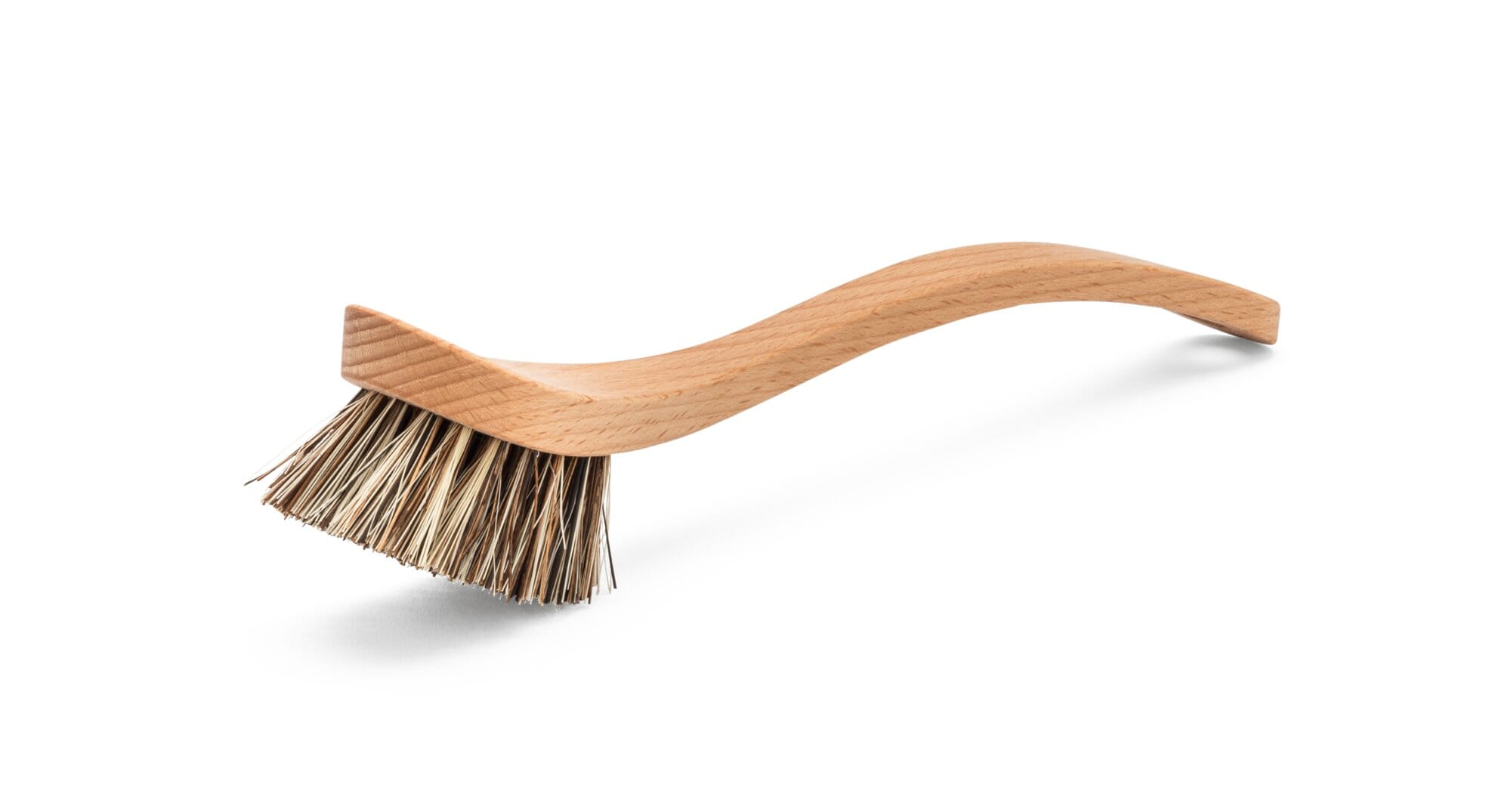 Sink brushes wooden handle