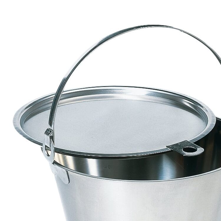 Lid to bucket stainless steel
