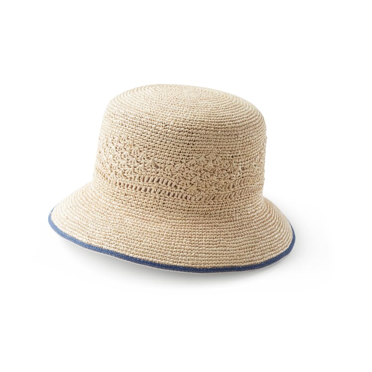 Ladies straw hat, Natural