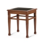 Old Nikolai School Stool Leather
