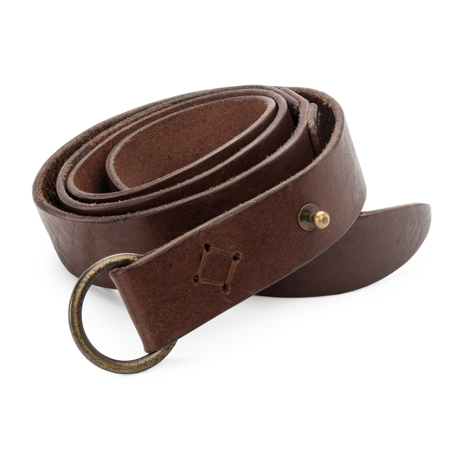 Lanius Women S Belt Cow Leather Brown Manufactum