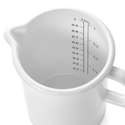 Riess measuring cup enamel, Large