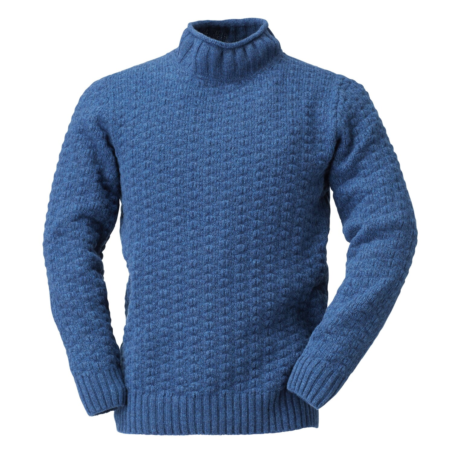 Inis Meáin Men's Merino Wool Jumper, Blue | Manufactum