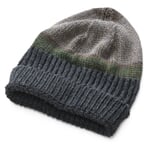 Inis Meáin Men’s Striped Knitted Cap Alpaca and Silk