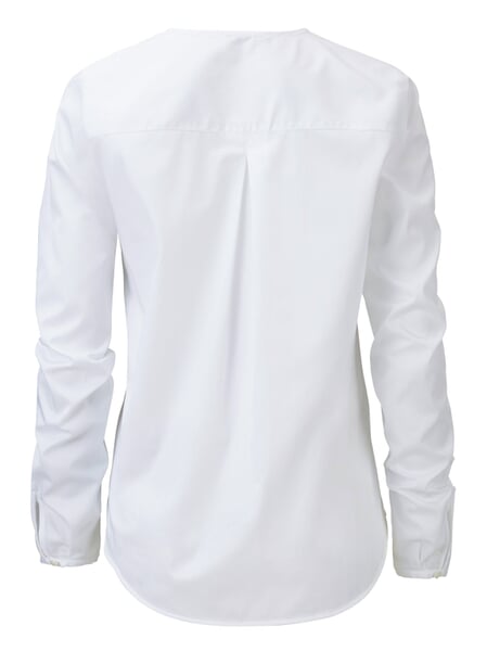 Dames blouse katoen Wit