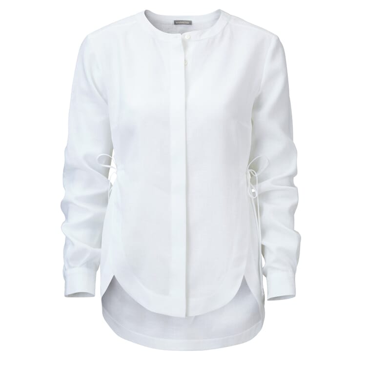 Linnen blouse voor dames, Wit