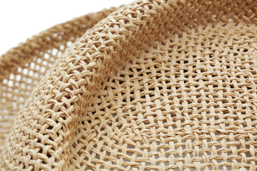 Men paper hat Natural, close-up