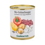 Bio-Gulaschsuppe mit Fleisch vom Angus-Weiderind