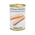 Saucisses viennoises bio de porc bigarré Bentheimer Landschwein